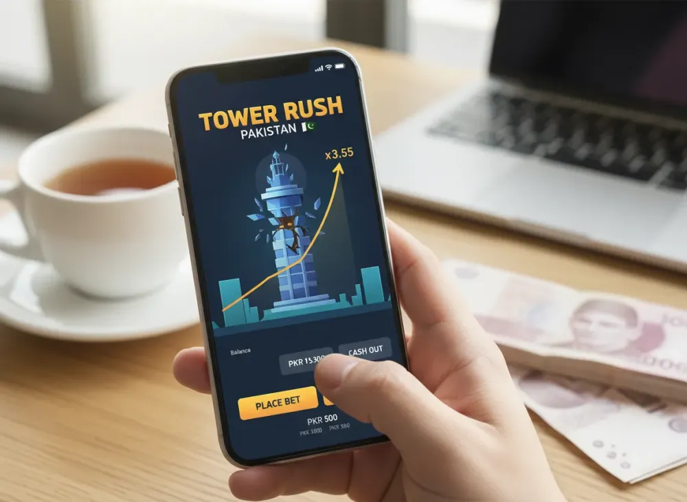 Tower Rush Pakistan – Play the Crash Game Online for Real Money